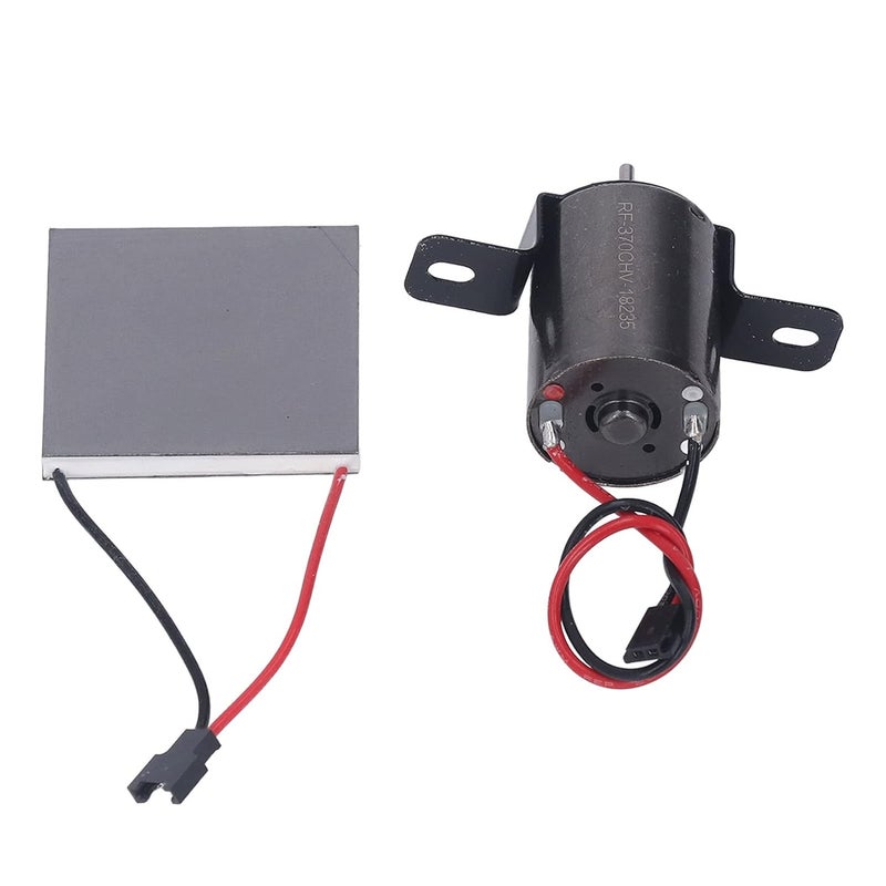 woobles Fireplace Fan Accessories Low Noise Fireplace Replacement Fan Motor for Repair - Image 1